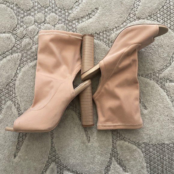 Peep Toe Booties - Picture 2 of 7